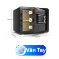 FreeshipMAX_Két sắt mini thông minh két sắt khoá vân tay cao cấp cho gia đình văn phòng ket sat mini thong minh.