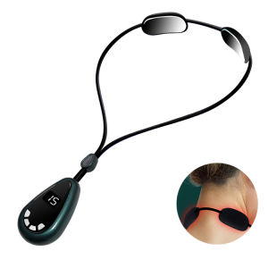 Micro current Cervical Spine Massager Electric Neck Massager Smart TENS+EMS Portable Hot Compress Shoulder and Neck Massager