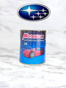 สีตรงเบอร์รถยนต์ Morrison มอร์ริสัน รุ่น SUBARU  มีสีรถญี่ปุ่นกว่า95%ที่วิ่งบนท้องถนน ขนาด 1 ลิตร