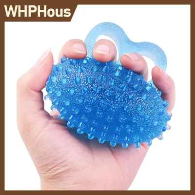 WHPHous Ngón tay nắm bóng Massage Phục hồi chức năng đào tạo người cao tuổi tập thể dục bóng