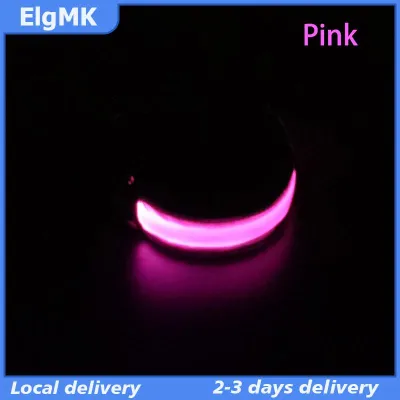 ElgMK Charging LED Luminous Night Running Safety Outdoor Sports Reflective Arm Band
