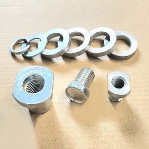 Bộ Đai Ốc 8 Món M10 Phụ Kiện Chuyển Đổi Máy Mài Góc Thành Máy Xẻ Rãnh Lắp 4 Lưỡi Chính Xác Và Nhanh Chóng