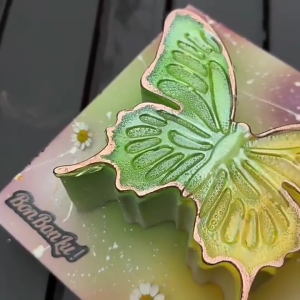 Beautiful Butterfly Shape Dessert Molds Unique Butterfly Cake Making Molds Simple Cake Tray Unique Flexible Baking Molds