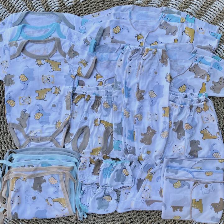 42 PCS PAKET BAJU BAYI BARU LAHIR LENGKAP HEMAT Setelan Baju Celana Bayi Perlengkapan Bayi Baru Lahir Kado Gift Set Paket Newborn Baju Bayi Unisex Setelan Sukmastore