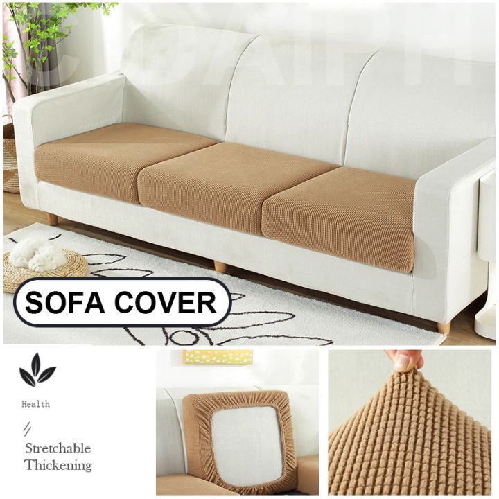 Sofa Cover Set Armless Stretchy Sofa Seat Covers Foam Cushion Cover