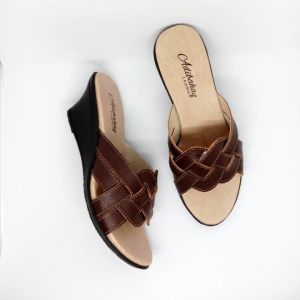 Wedges Sandal Terbaru Kekinian Selop Wanita Sandal Lebaran Adibahaq Shopia S5