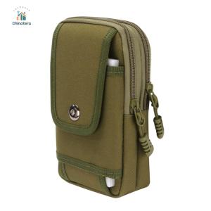 7 นิ้วกลางแจ้ง Molle Fanny แพ็ค Oxford Oxford Cloth Pofe โทรศัพท์กระเป๋าเข็มขัดกลางแจ้งที่ทนต่อการสวมใส่สำหรับรถจักรยานยนต์ปีนเขา