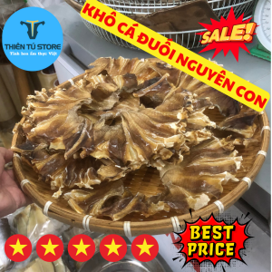 Khô cá đuối to vị lạt nguyên con sạch thịt dày bổ dưỡng đặc sản nguyên liệu từ cá đuối tươi ngon