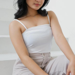 Tanktop Wanita Tali Kecil Spandek Streach Bisa Melar Standar dan Jumbo Premium Tengtop Korea Murah