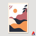 HIASAN DINDING GAMBAR ABSTRAK DEKORASI KAMAR 20X30 CM  KAMAR DEKORASI RUMAH WALL DECOR ABSTRAK. 