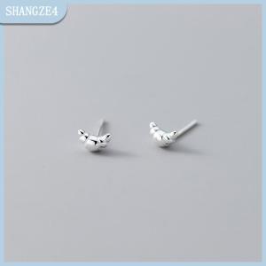 【SHANGZE4】 New Mini Croissant Stud Bông Tai Cho Phụ Nữ Dễ Thương Bánh Mì Bông Tai Cổ Điển Đồ Trang Sức Mỹ Quà Tặng
