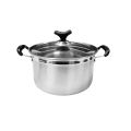 Cookware Pot Soup Pot Milk Pot High Quality European Type Double & Single Handle With Glass Cover. 