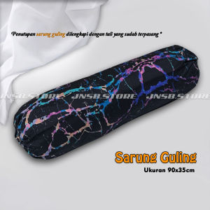 MOTIF BARU JNSBSTORE Sarung Guling Karakter Ukuran 90X35cm Warna Pekat Katun Polymicro