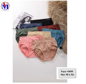 3PCS | Vaya Celana Dalam Wanita Rajut SOFT and STRETCHY Art 1611