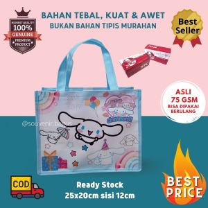 Tas ultah cinnamoroll Kuromi (10pcs) my melody hello hitty pochacco pompompurin keropi lotso cinnamorrol souvenir ulang tahun kerroppi sanrio