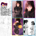 3PCS SET My Landlady Noona Manhwa Anime Laminated Photocard - Pins ATBP. 
