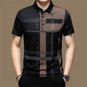 OFS Mens Baju Polo Short Sleeve Shirt Plain Casual Golf Stretchable Men Slim Fit POLO T Shirt polo lelaki