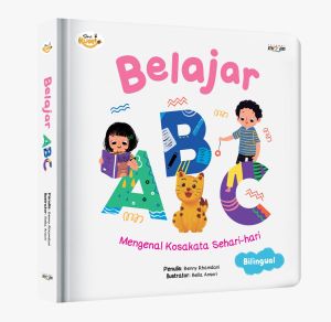 DAR Mizan - Buku Anak Seri Kumi Belajar ABC Mengenal Kosakata Sehari-hari Bilingual Boardbook - Usia 0-5 Tahun - Millennia