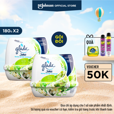 Bộ đôi GLADE Sáp Thơm 180gx2