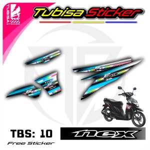 Sticker Striping Nex Lama/Old - Stiker Striping Variasi Motor Nex Nex Lama/Old. TBS.SF.10