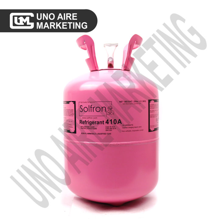 R410a SOLFRON Refrigerant Freon (11.3kg) ORIGINAL TANK SEALED BOXED Lazada PH