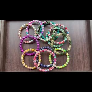 {READY STOCK} Wholesale of natural stone bracelets including tigers eye shoushan stone and crystal bracelets