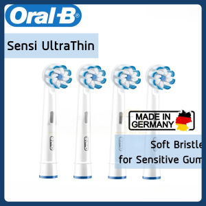 ส่งเร็วภายใน 24 ชม 4x Oral-B Sensi Ultra Thin Brush Head EB60 EB60-4 COD