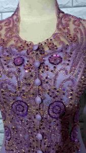 Set Kebaya Pesta, Kebaya Wisuda Kerah Sunda, Kebaya ABG + Longtorso & Rok Prisket