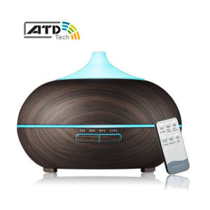 Máy khuếch tán tinh dầu phun sương tinh dầu GX12N quà tặng dung tích 550ml có chế độ hẹn giờ 1H/3H/6h/bật đèn LED phun sương 7 màu tạo độ ẩm trong phòng máy lạnh