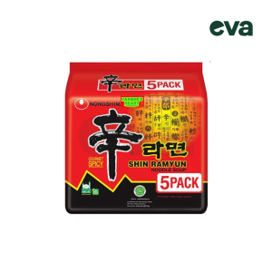 [CHN MADE] NONGSHIM SHIN RAMYUN (MUSHROOM) 120G X 5 [HALAL]