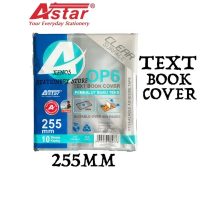 Astar Unicorn Book Cover Exercise Book F5/Text Book/Activity Book/A4 Pembalut Buku 10 Sheets/Pack