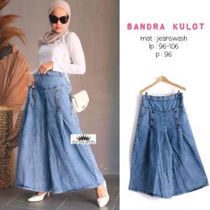 PROMO COD Celana Kulot Jeans Panjang Wanita Dewasa Sandra Kulot_Ti Amo