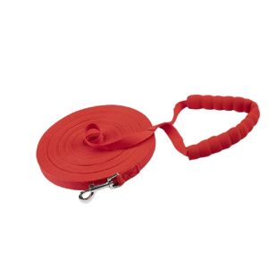 Long Nylon Leash with Comfortable Sponge Handle for Dogs Lanyard Outdoor Training Walk 1.8m 3m 6m 10m 15m 20m 30m 50m Dog Lead2026