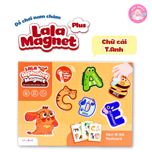 Đồ chơi nam châm Lala Magnet Plus hỗ trợ phát triển khả năng tư duy Nâng cấp trải nghiệm học tập - Lalala baby