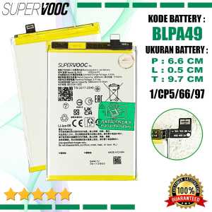 Baterai Oppo A60 + obeng CPH2631 Battery BLPA49 Batre Original