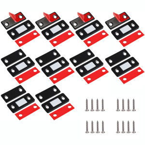 10 Set Strong Door Closer Magnetic Door Catch Latch Cabinet Drawer Magnetic Catch For Cabinet Screws