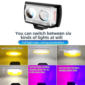 Lampu Tembak LED Motor / Lampu Tembak Sorot Owl 2 Mata Bisa Untuk Semua Jenis Motor