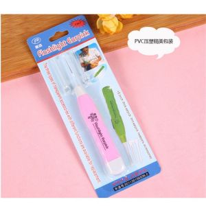 LED Light Ear Spoon Ear Picking Tool Ear Wax Remover Cleaner Ear Pick with LED light for accurate cleaning Big and small earpick sizes and tweezers for wax removal