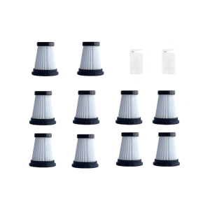 เครื่องดูดฝุ่นไร้สายแบบมือถือ K13 K12อุปกรณ์เสริม HEPA 10ชิ้นอะไหล่ดูดแรงสูง