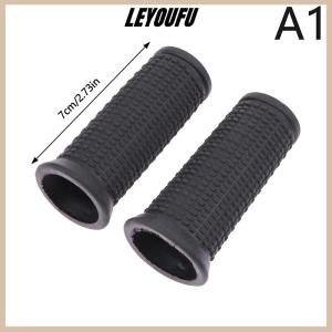 LEYOUFU 1Pair Bicycle Grips Mountain Handlebars Gloves Non-slip Rubber Grips Long And Short Cycling Equipment Bicycle Turn Handle Grips