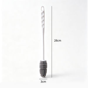 Bottle Brush Long Handle Cup Brush Silicone Bottle Cleaning Brush Cleaner