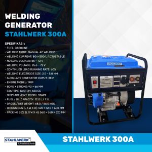 WELDING GENERATOR - GENSET LAS STAHLWERK 300A