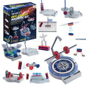 Magnetic Science STEAM Project 12In1 Physic Magnetic Science Experiment Kit Interesting Gravity Scientific Games Home School