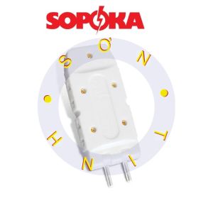 Ổ chia điện ổ chia đầu nối thông minh SOPOKA Q3T-Q5T chia 3 chia 5 siêu gọn siêu tiết kiệm