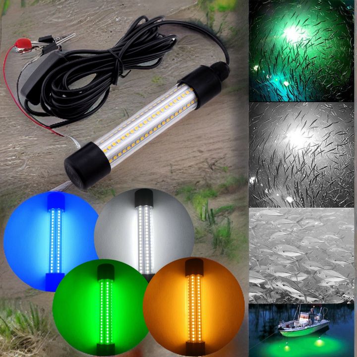 Krsea 1200LM 5M LED Submersible Fishing Light - Deep Drop Fish ...