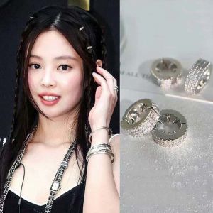 THANKSKY 2/4/6pcs/set Y2K Ống bện tóc Khoét lỗ Bện tóc Kẹp tóc tròn màu bạc Phụ kiện tóc Kim cương giả Vòng buộc tóc cho Bím Tóc Trang sức tóc