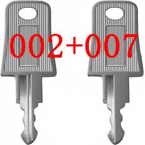 2PCS TSA Luggage Key Suitcase Key Multifunctional TSA002 TSA007 TSA006 TSA009 Key for Luggage Suitcase TSA Lock Forget Password Combination