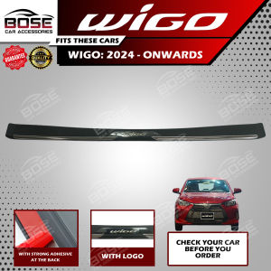 Premium Wigo Rear Stepsill for 2024 Onwards Rear Bumper Cover / Car Rear Bumper Guard Accessories Accessory Step Sill Protector HP