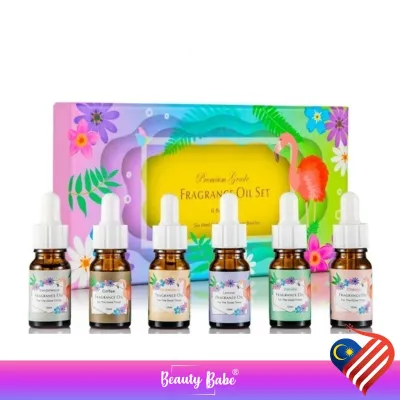 DCEA Premium Grade Fragrance Oil Set (6scents x 10ml) [Beauty Babe]