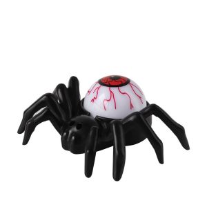 CROSSTIME Burst Eyes Halloween Spider Light Creative Interesting LED Night Light Glowing Small Halloween Lamp Party Decor